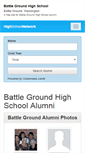 Mobile Screenshot of battlegroundhighschool.org